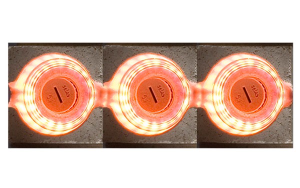 Selas Duradiant<sup>&reg;</sup> Line Arrangement Wall Burners